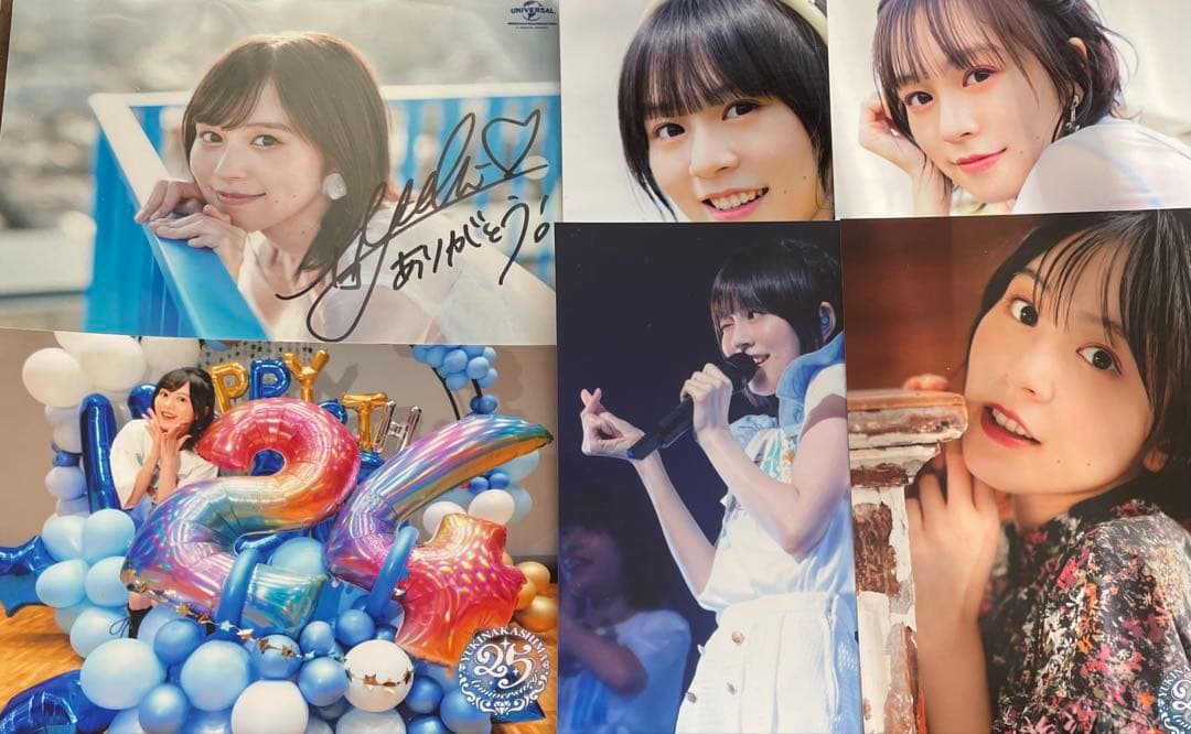 中島由貴 直筆サイン入り ブロマイド