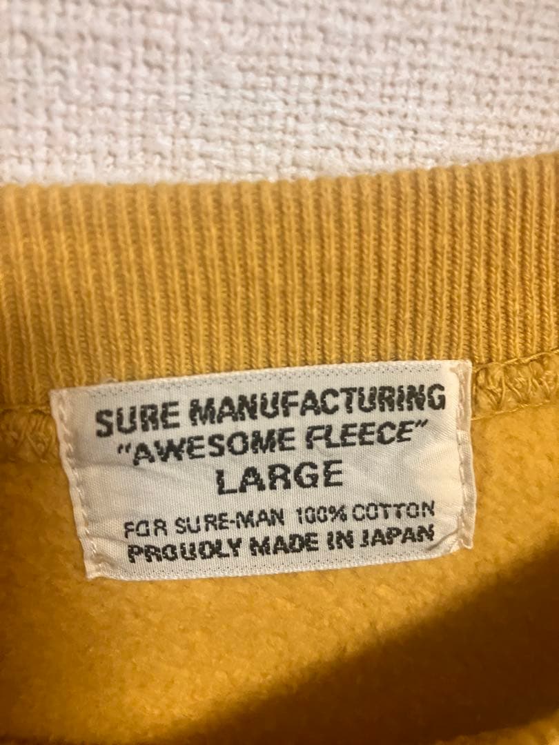 トップス xxdevelopment AWESOME SWEATSHIRT LEMONY