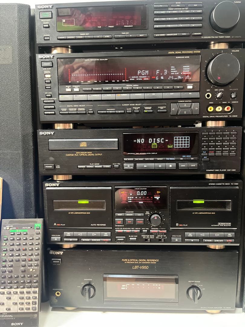 ✴︎通電確認のみ！【LBT-V950】ソニー システムコンポ バブルコンポ✴︎