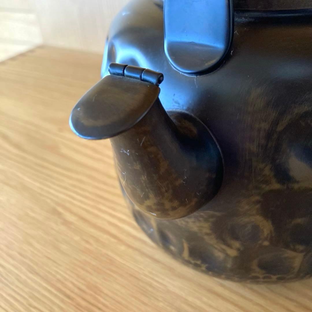 御水注　口蓋付　薬缶　茶道具　箱無し