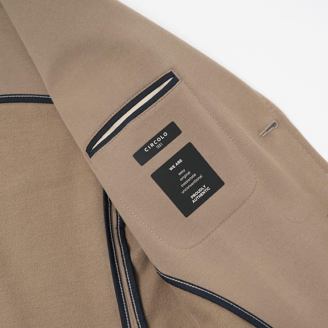 CIRCOLOチルコロ1901 ベージュ ジャケット44/パンツ42セットアップ
