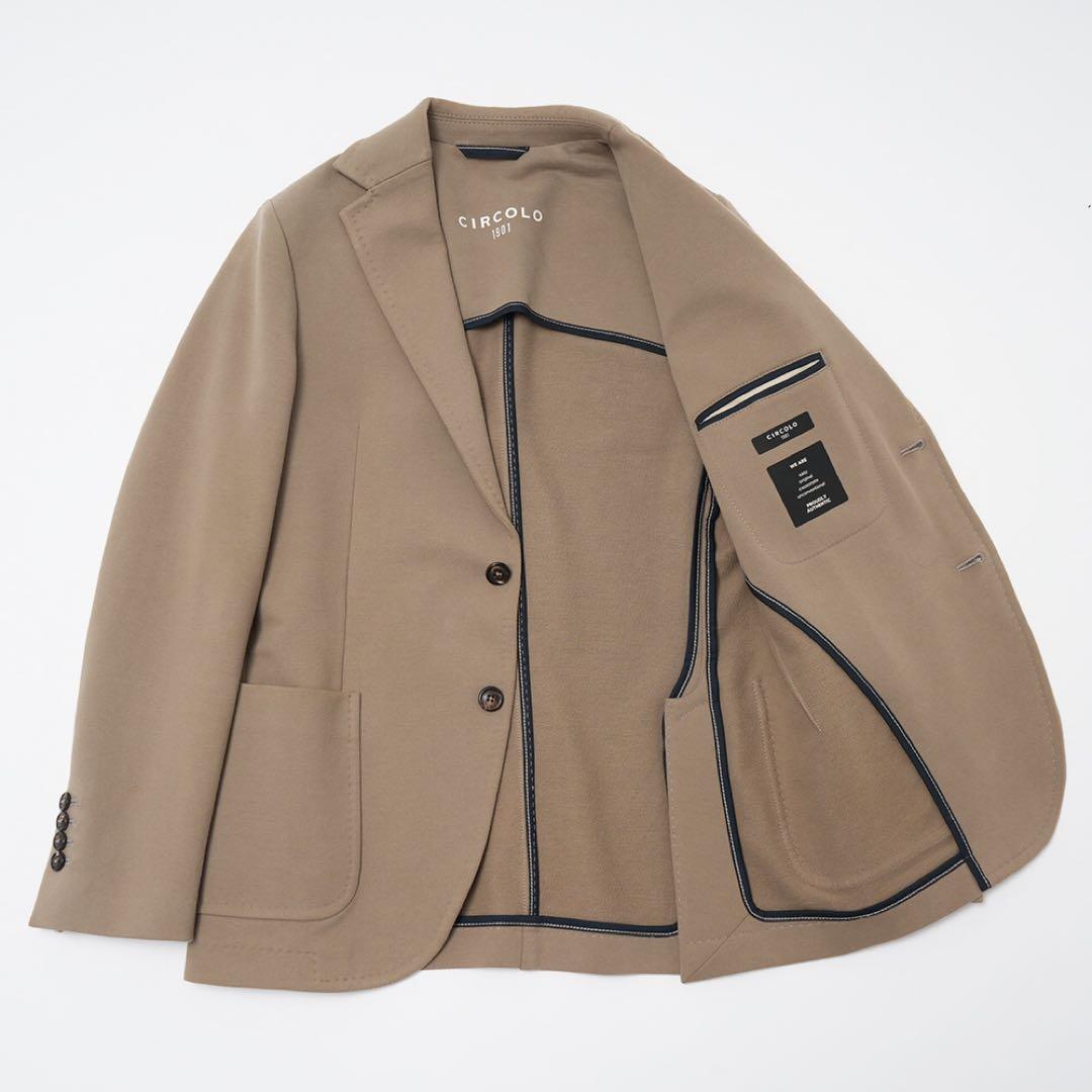 CIRCOLOチルコロ1901 ベージュ ジャケット44/パンツ42セットアップ