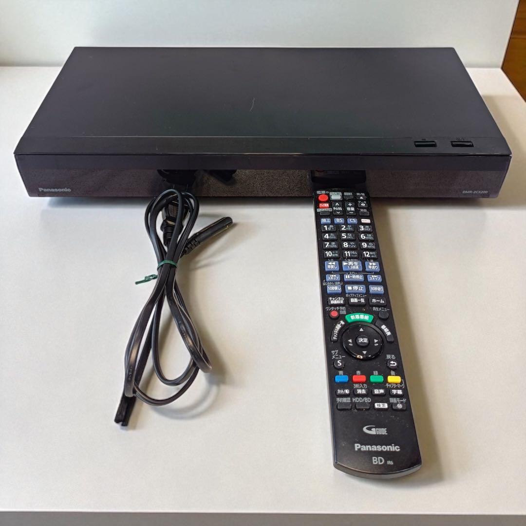 [M43] パナソニック　ブルーレイディスクレコーダー DMR-2CX200