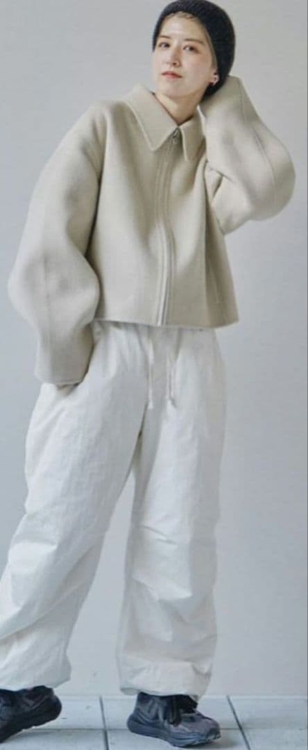 TODAYFUL ウールジップブルゾン