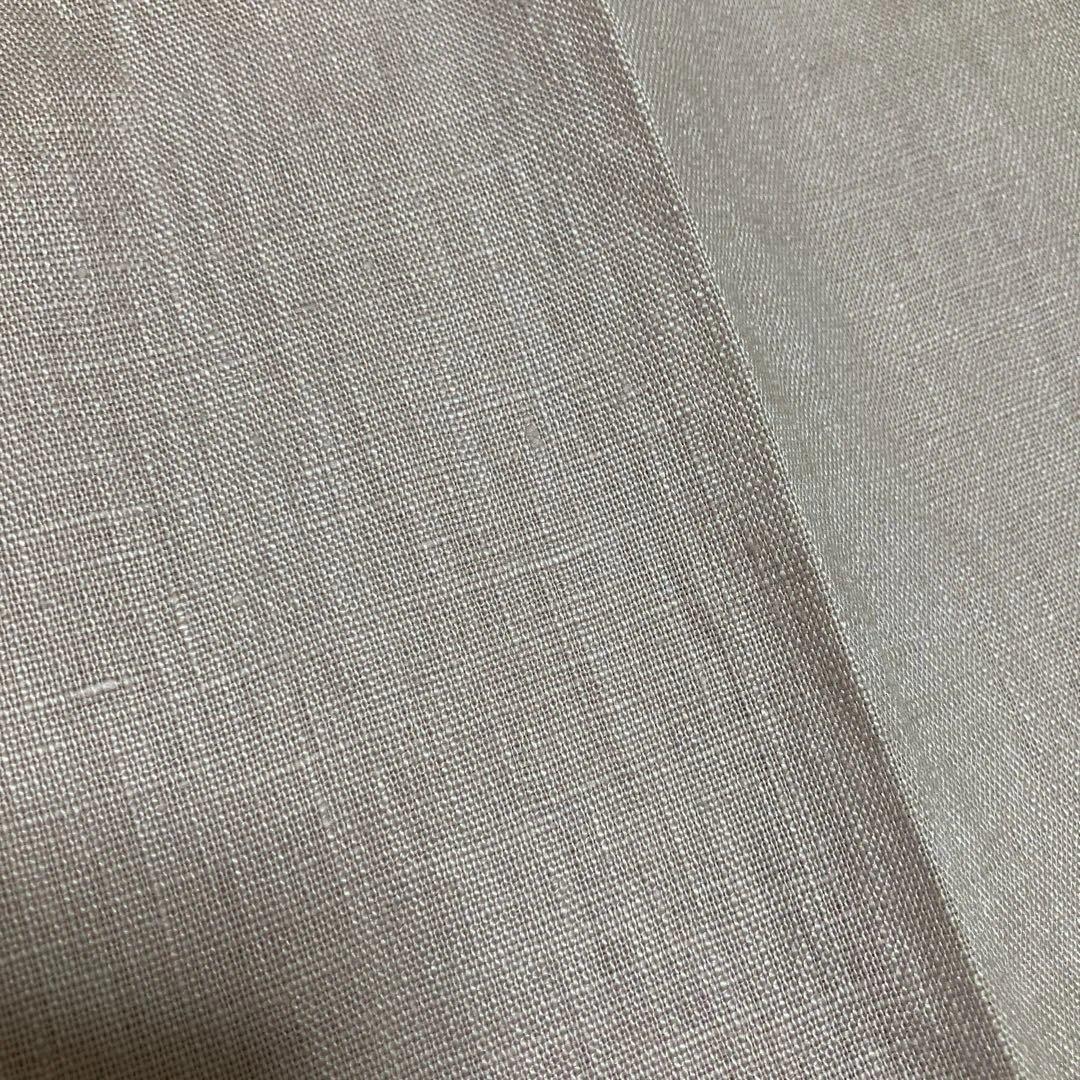 ラウンジドレス　完売　リネンパンツ　ピンク　リネンセミワイドパンツ　新品