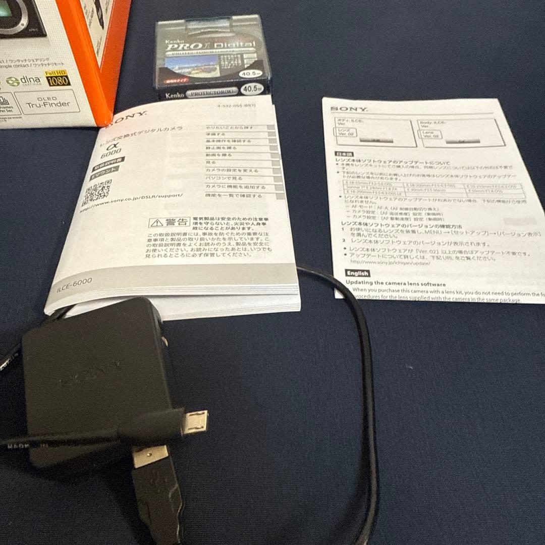 SONY ILCE-6000Y ミラーレス一眼 16-50mmレンズ付き