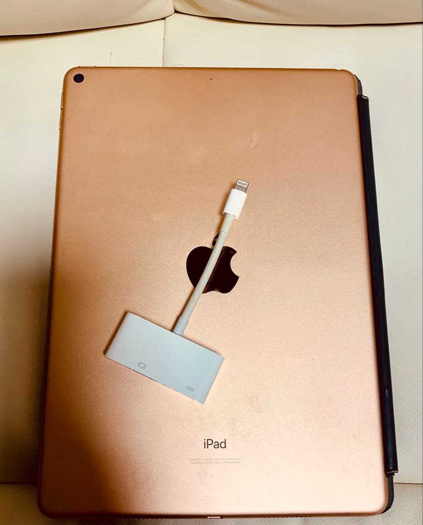 iPad本体 ゴールド Lightning - VGAアダプタセット