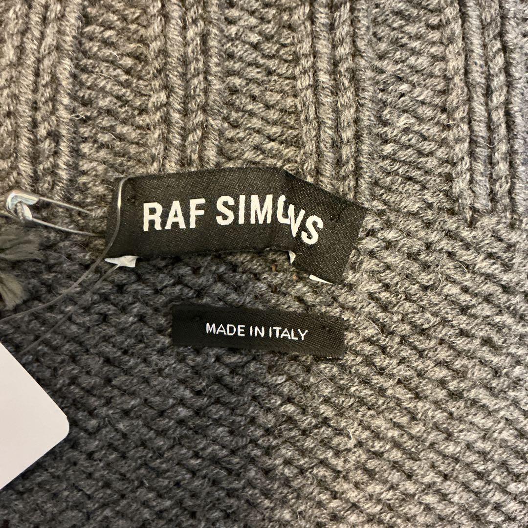 ラフシモンズ　アーカイブ／ニットケープ