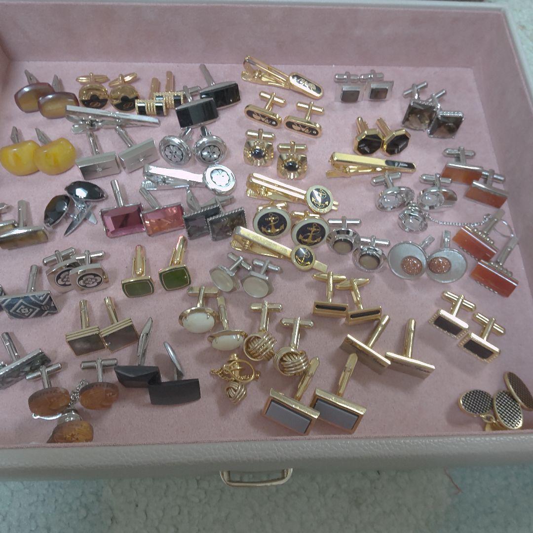 まとめ売りネクタイピン ・カフスボタン・ピンブローチ179点セット 大量