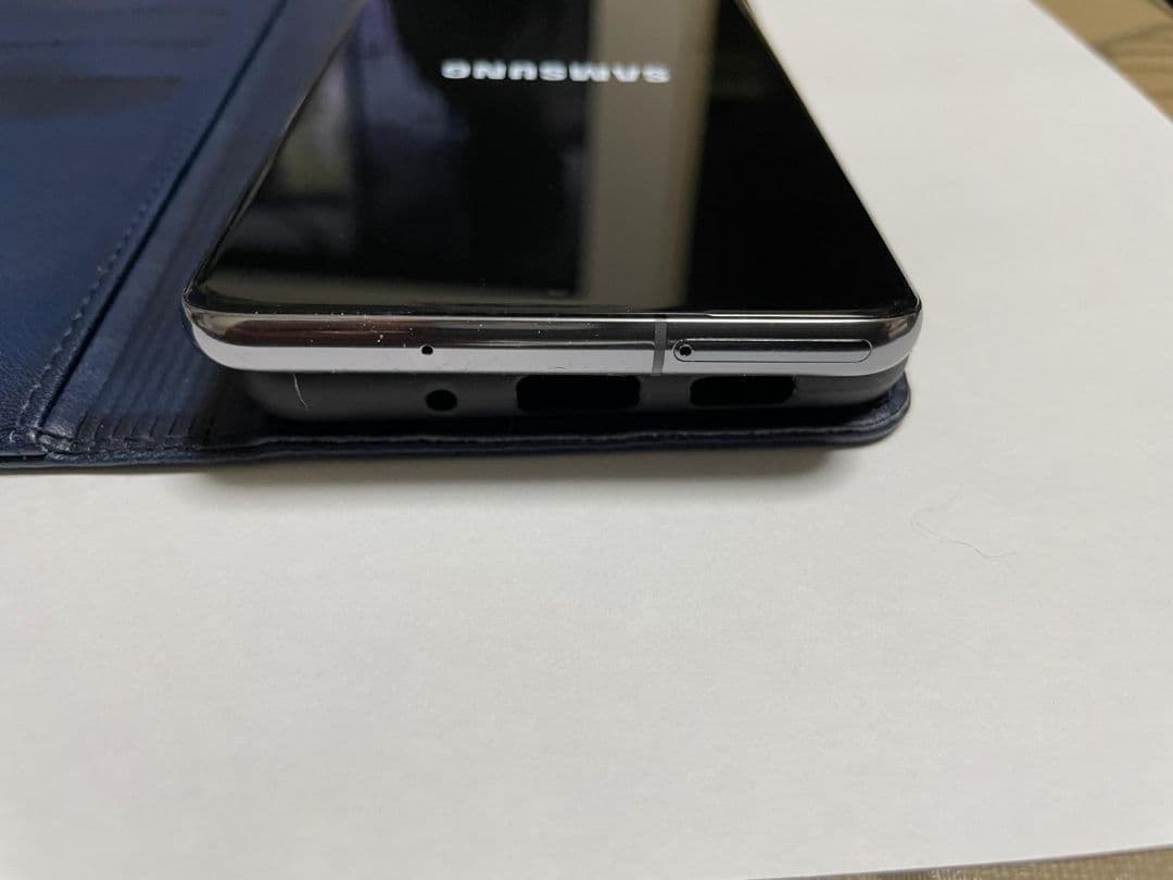 Samsung Galaxy S20 ブラック ケース付き