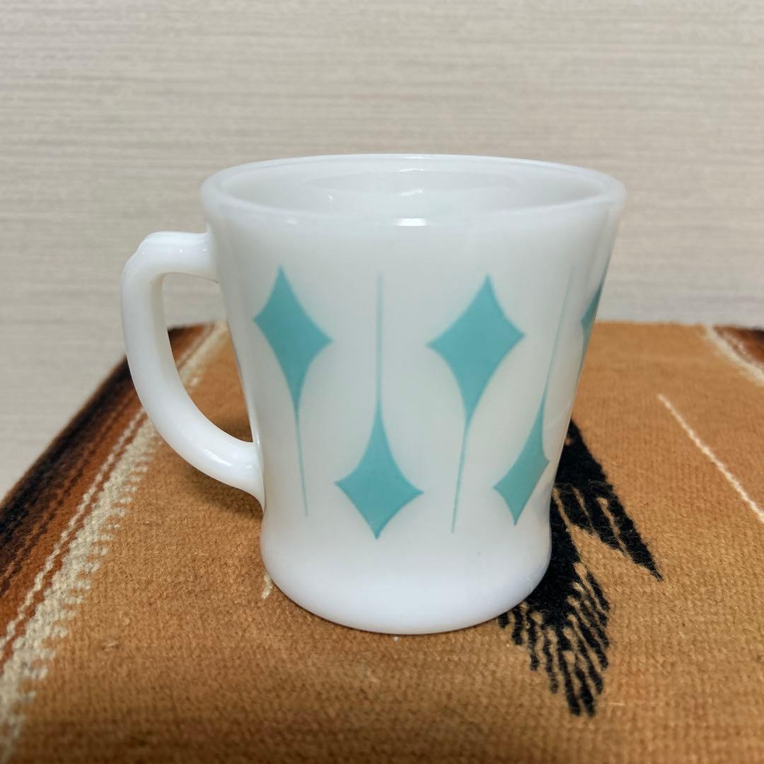 ファイヤーキングダイヤ♦️4個セット ビンテージ アンティーク　ミッドセンチュリー