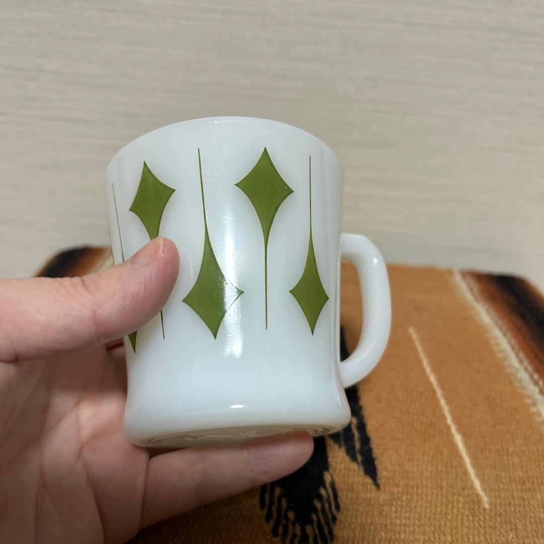 ファイヤーキングダイヤ♦️4個セット ビンテージ アンティーク　ミッドセンチュリー