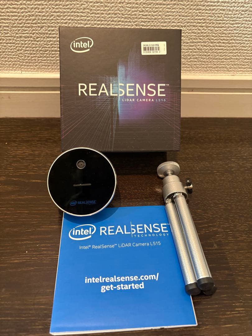 Intel realsense L515 LiDAR カメラ