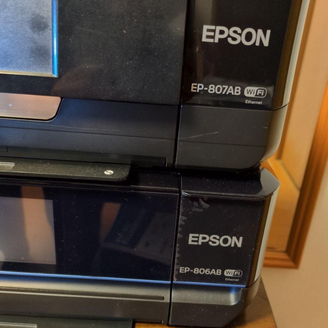 【kiki】EPSONプリンター EP-807AB/EP-806ABセット