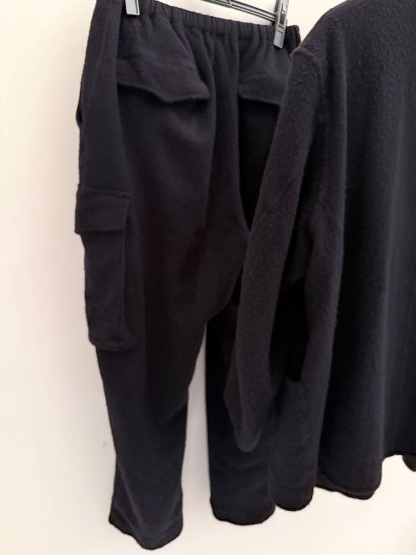 comoli 24AW 縮絨ウール ジャケット 6PパンツセットアップSIZE1