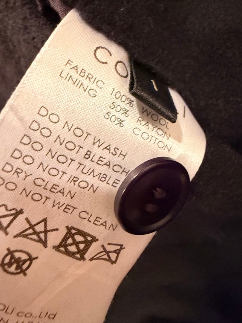 comoli 24AW 縮絨ウール ジャケット 6PパンツセットアップSIZE1