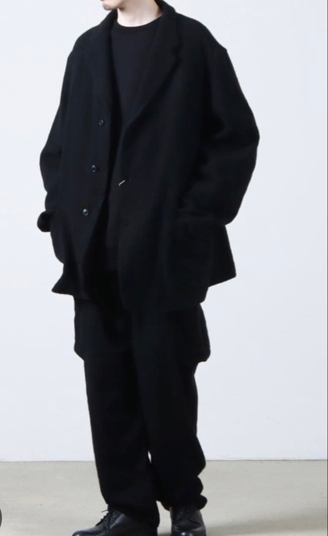 comoli 24AW 縮絨ウール ジャケット 6PパンツセットアップSIZE1