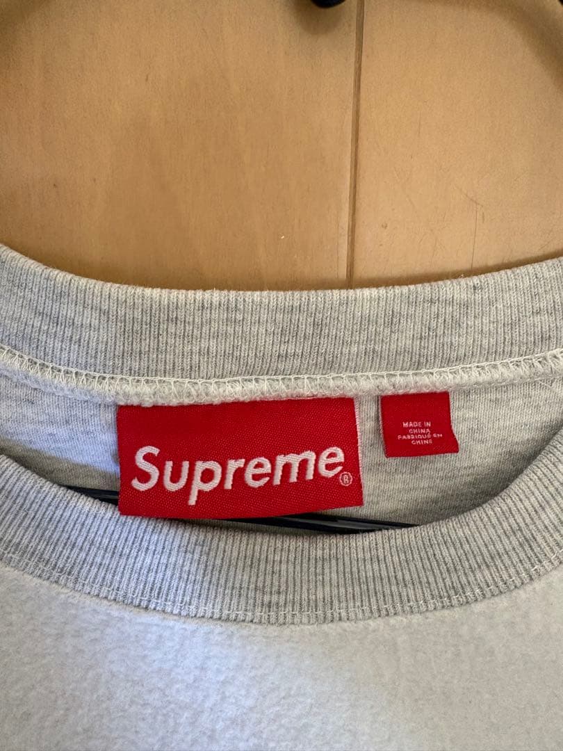 Supreme ホワイト トレーナー L
