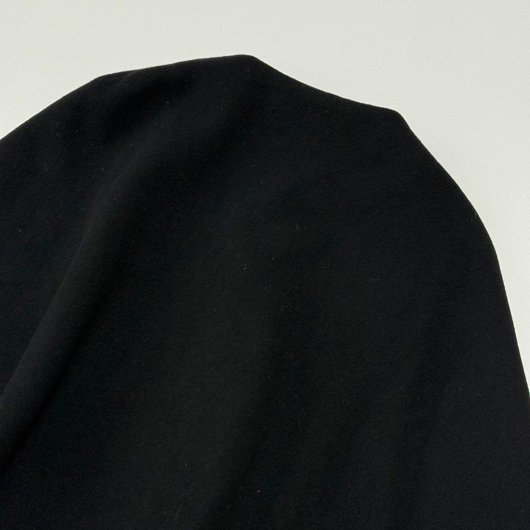 希少✨️ Y’s ヨウジヤマモト ウールポンチョ ケープ 黒 日本製 3