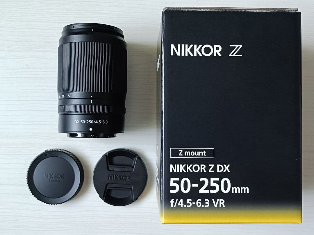 Zマウントレンズ3本 DX16-50mm、DX50-250mm、56mm