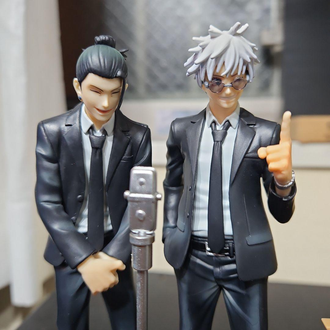 呪術廻戦 フィギュア スーツ姿 漫才セット　五条&夏油&アクリル台座