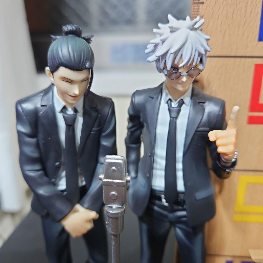 呪術廻戦 フィギュア スーツ姿 漫才セット　五条&夏油&アクリル台座