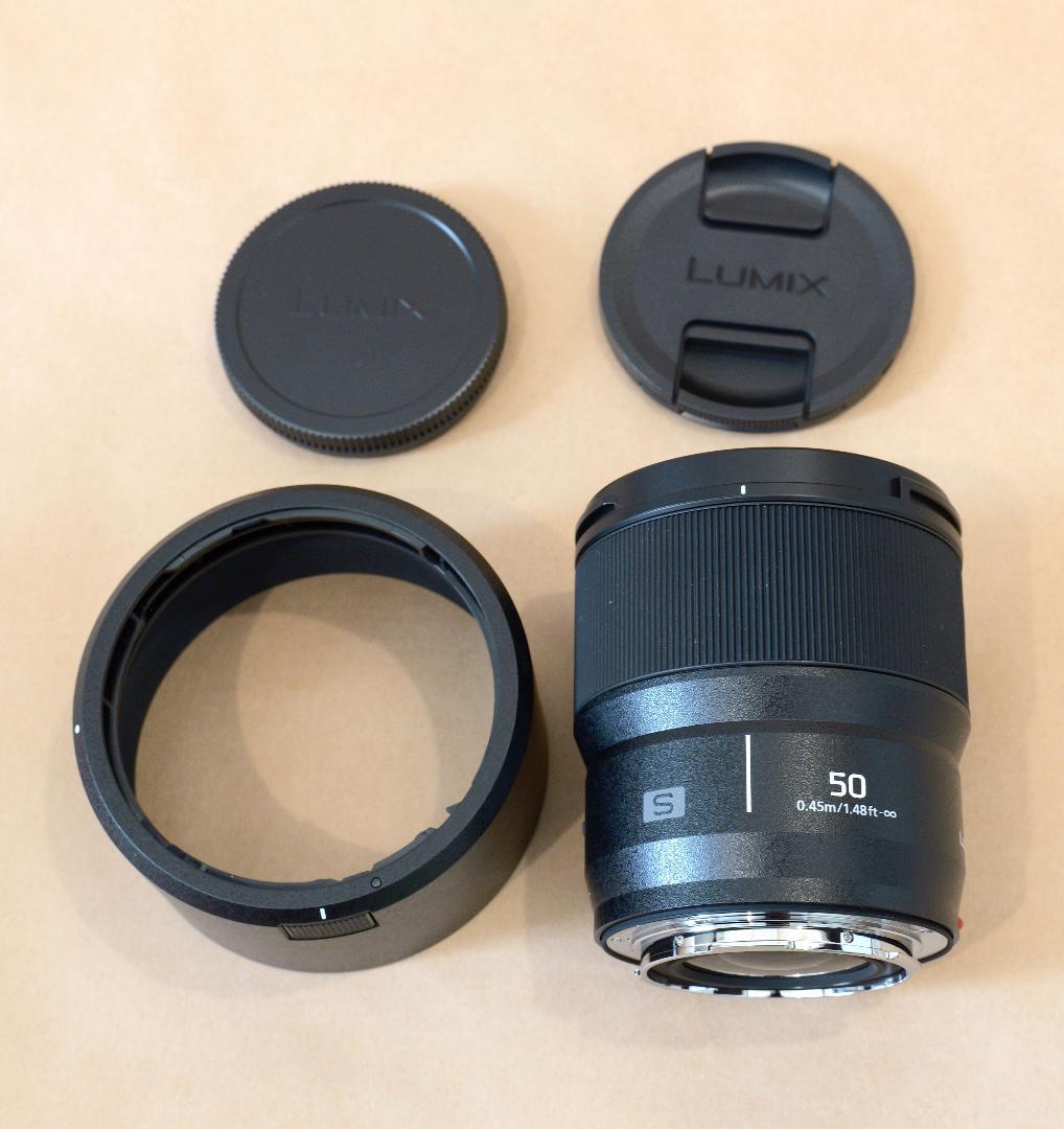 新品 LUMIX S 50mm F1.8 S-S50