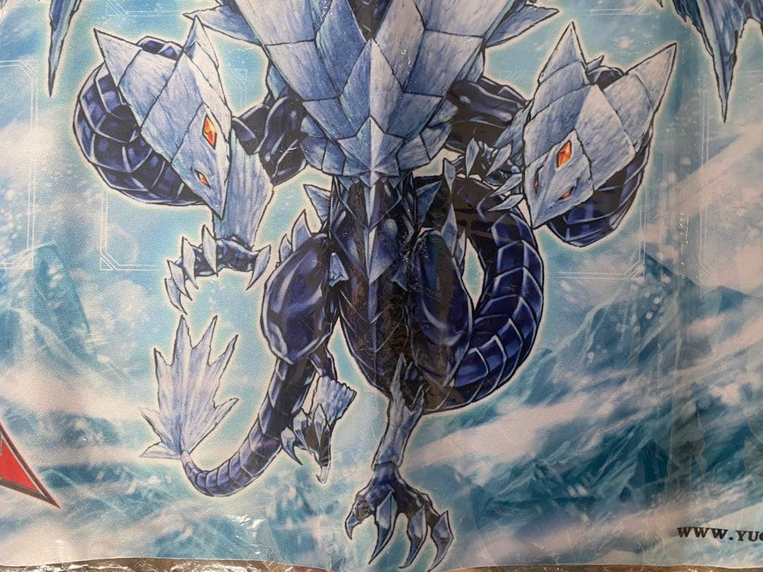 遊戯王 氷結界の龍 トリシューラ プレイマット