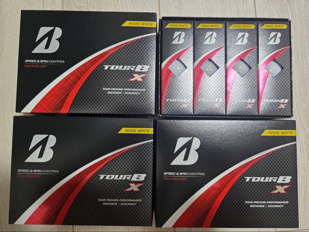 新品未使用　ゴルフボールBridgestone Tour B X 3箱