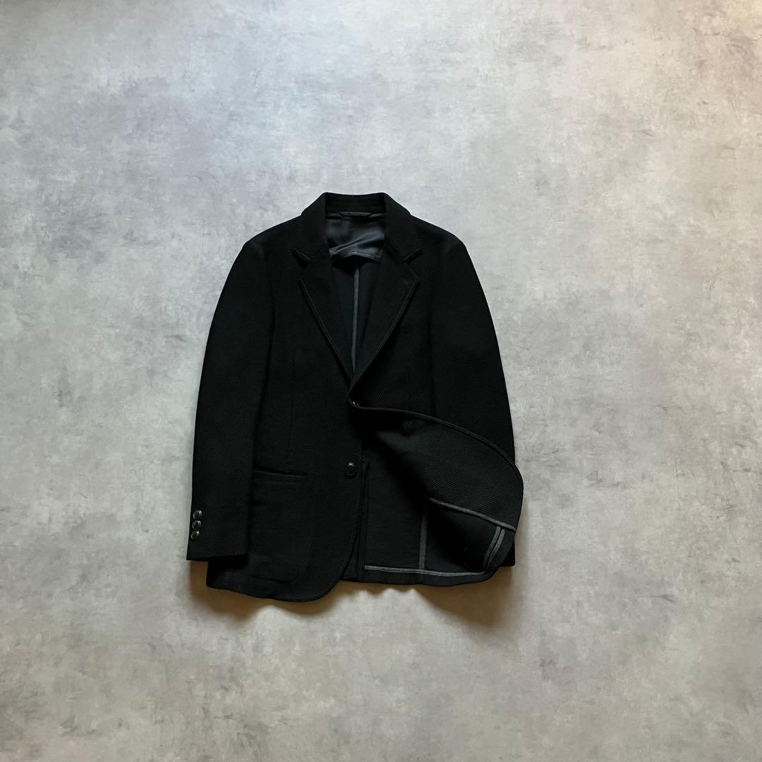 ジャケット・アウター 00s armani wool knit 2b tailored jacket