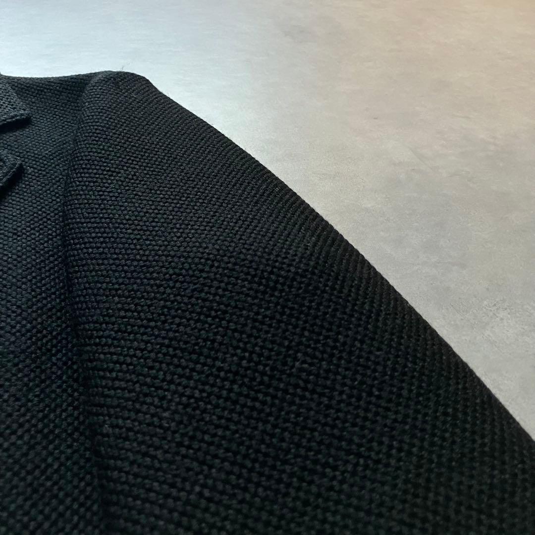 ジャケット・アウター 00s armani wool knit 2b tailored jacket