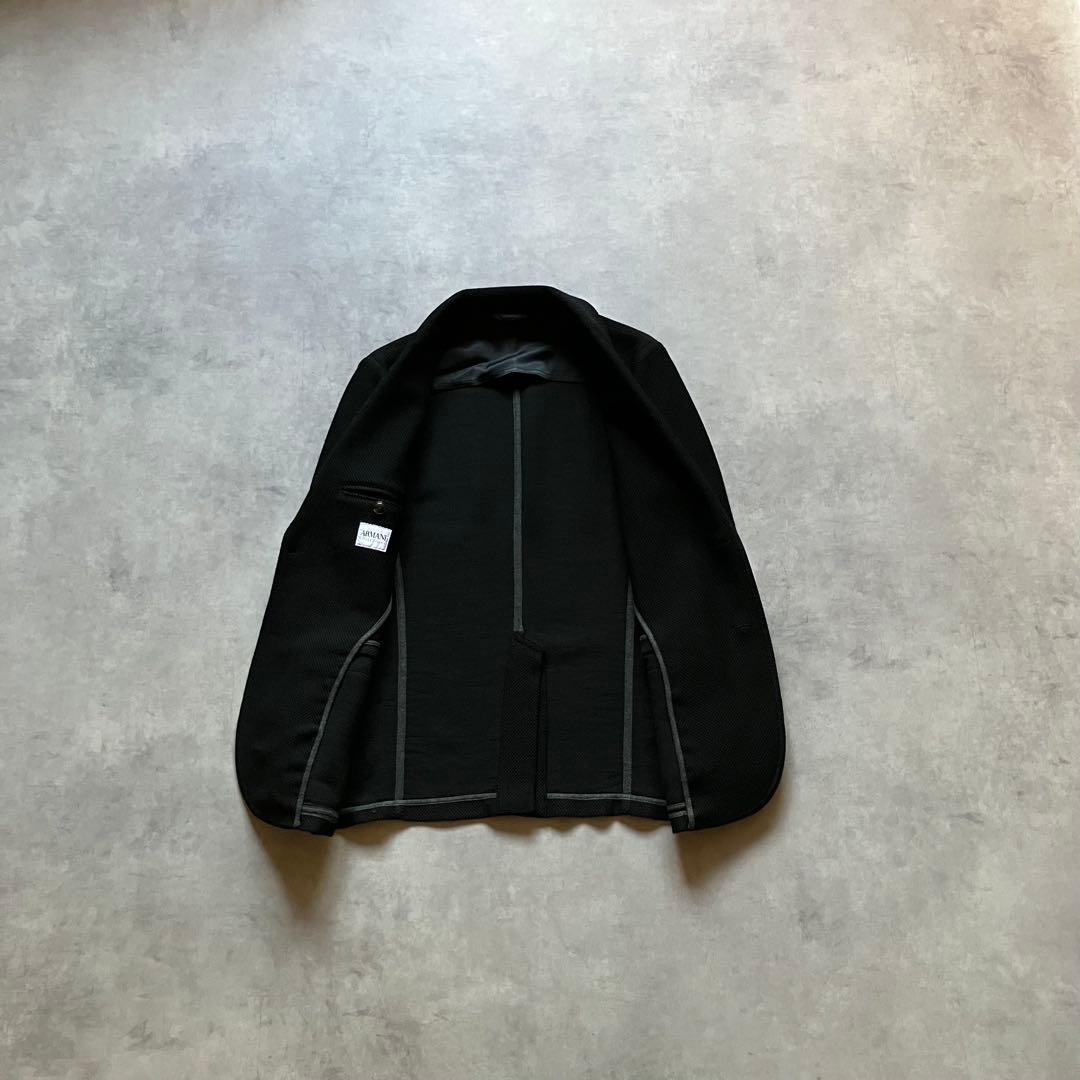 ジャケット・アウター 00s armani wool knit 2b tailored jacket