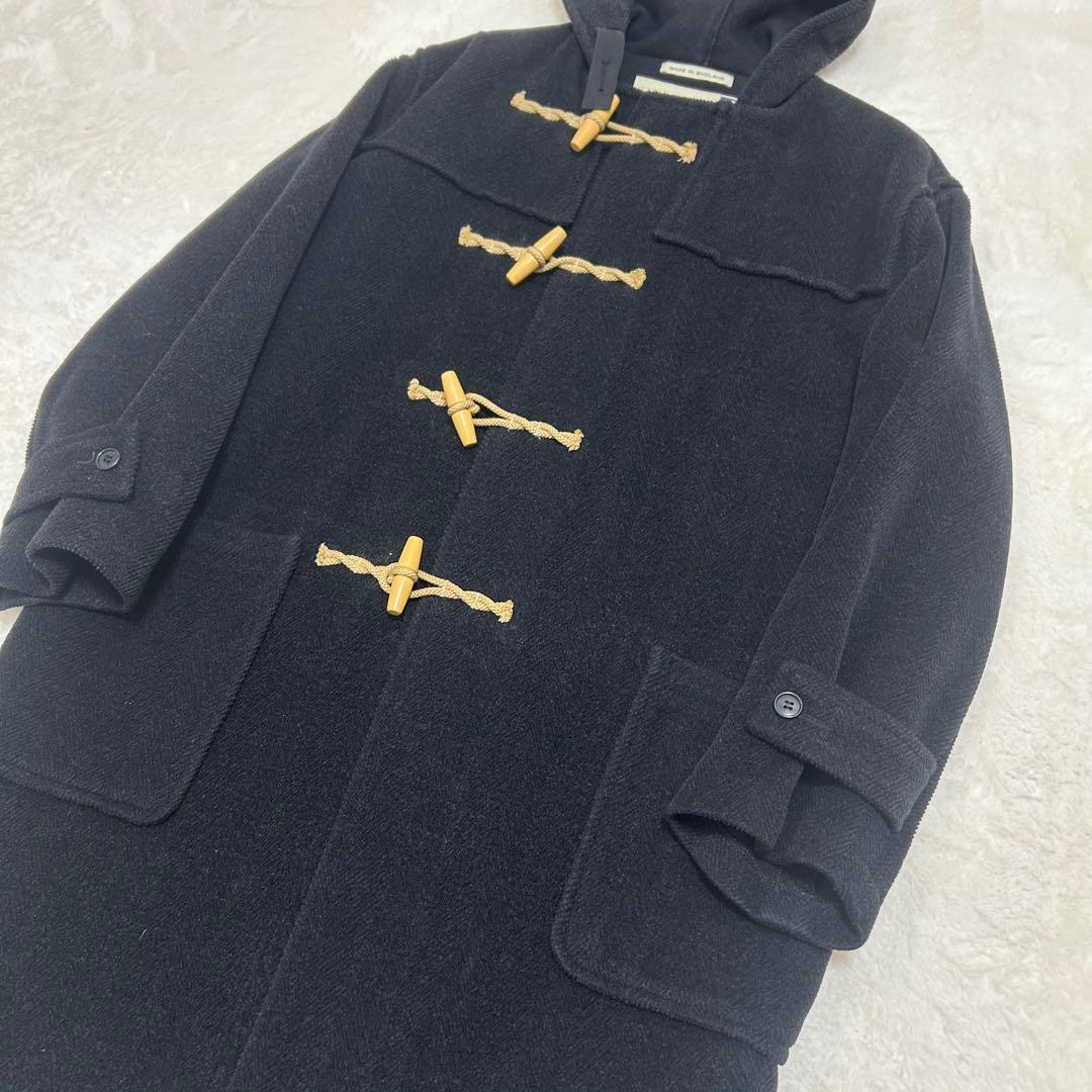 【美品】グローバーオール ヘリンボーン キングストン ダッフルコート