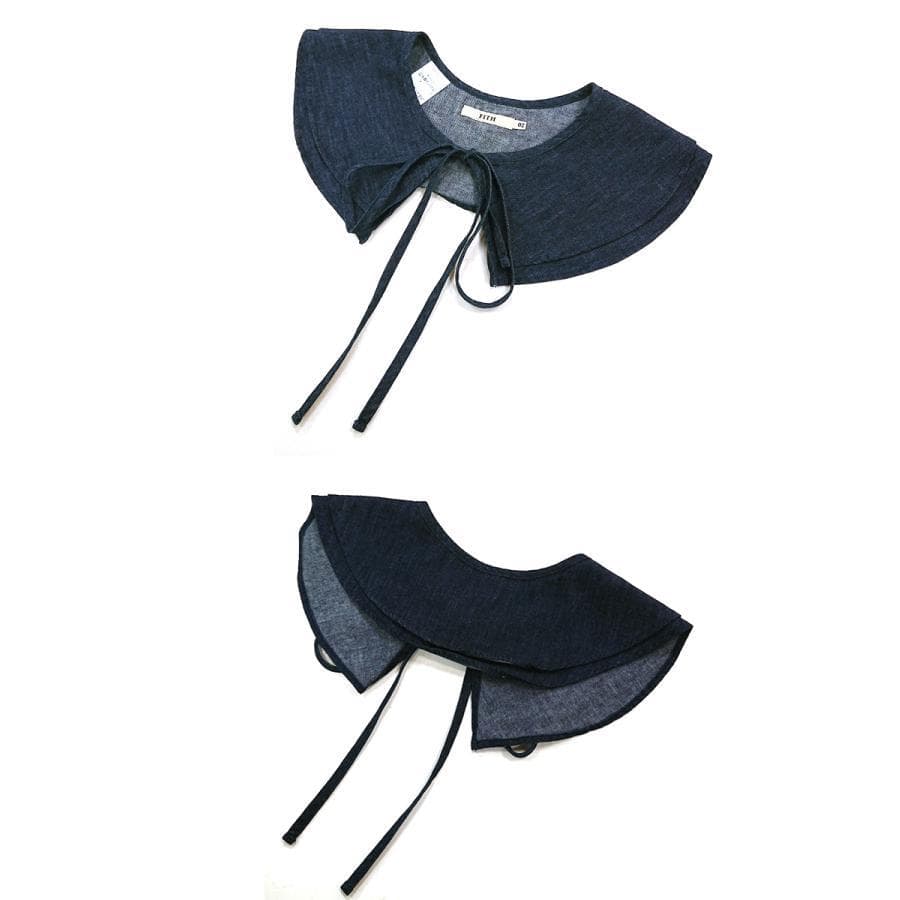 FITH スラブヤーン 襟付き スモッキング 長袖 ブラウス 140