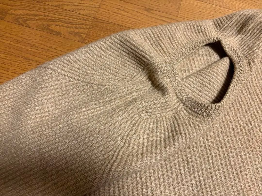 希少100%キャメルヘア◆スコットランド製 セーター