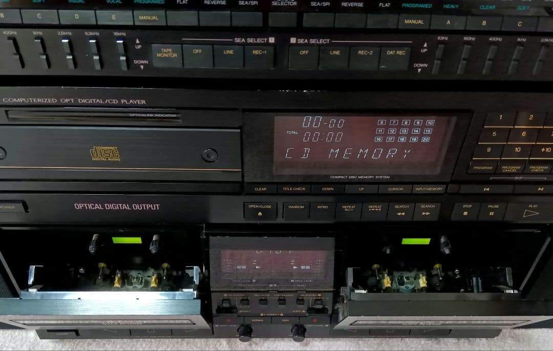 Victor ビクター DC-Z7000 システムコンポ 1987年製