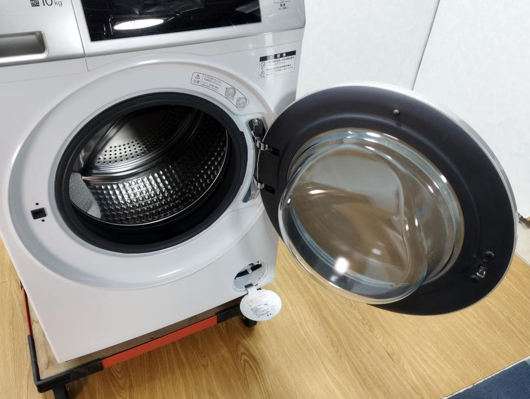 K☆078 アクア ドラム式洗濯機 AQW-DM10R-R 設置オプション無料