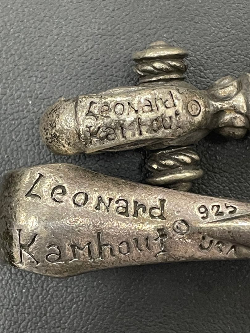 Leonard Kamhout 925シルバー ウォレットチェーン