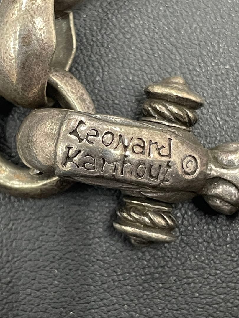 Leonard Kamhout 925シルバー ウォレットチェーン