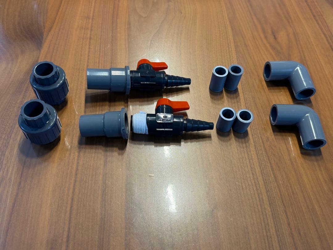 イソギンチャク、サンゴ等に有害な硝酸塩を分解！ 硝酸塩還元塔 フルセット