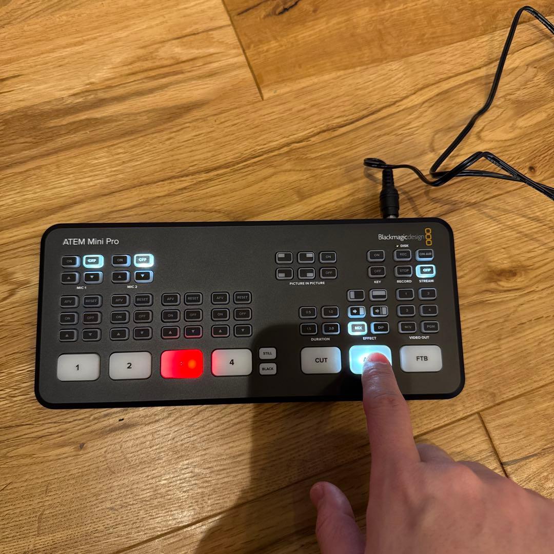 Blackmagic ATEM Mini Pro HDMI4入力