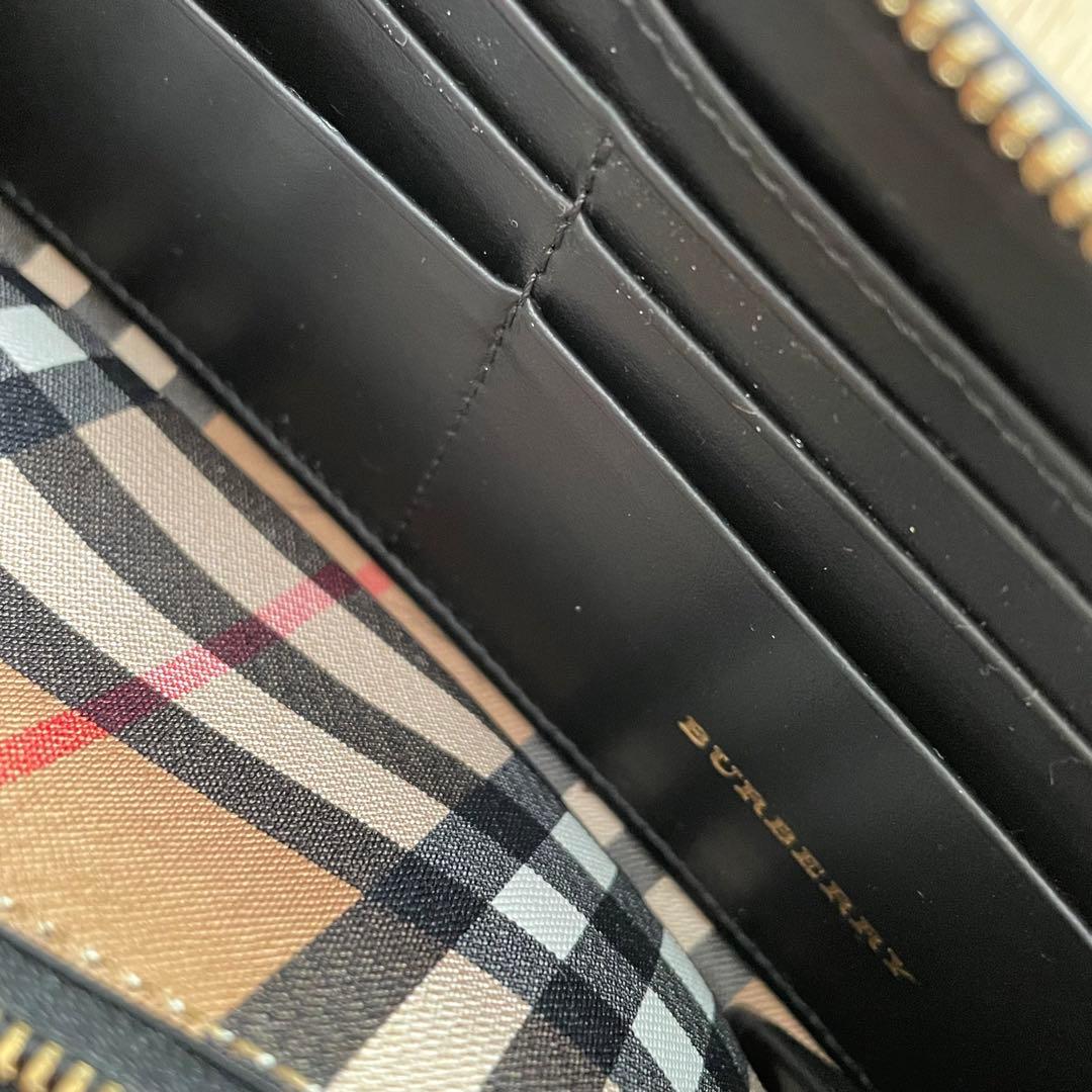 Burberry バーバリー 長財布 チェック