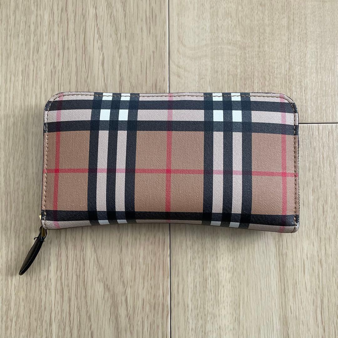 Burberry バーバリー 長財布 チェック