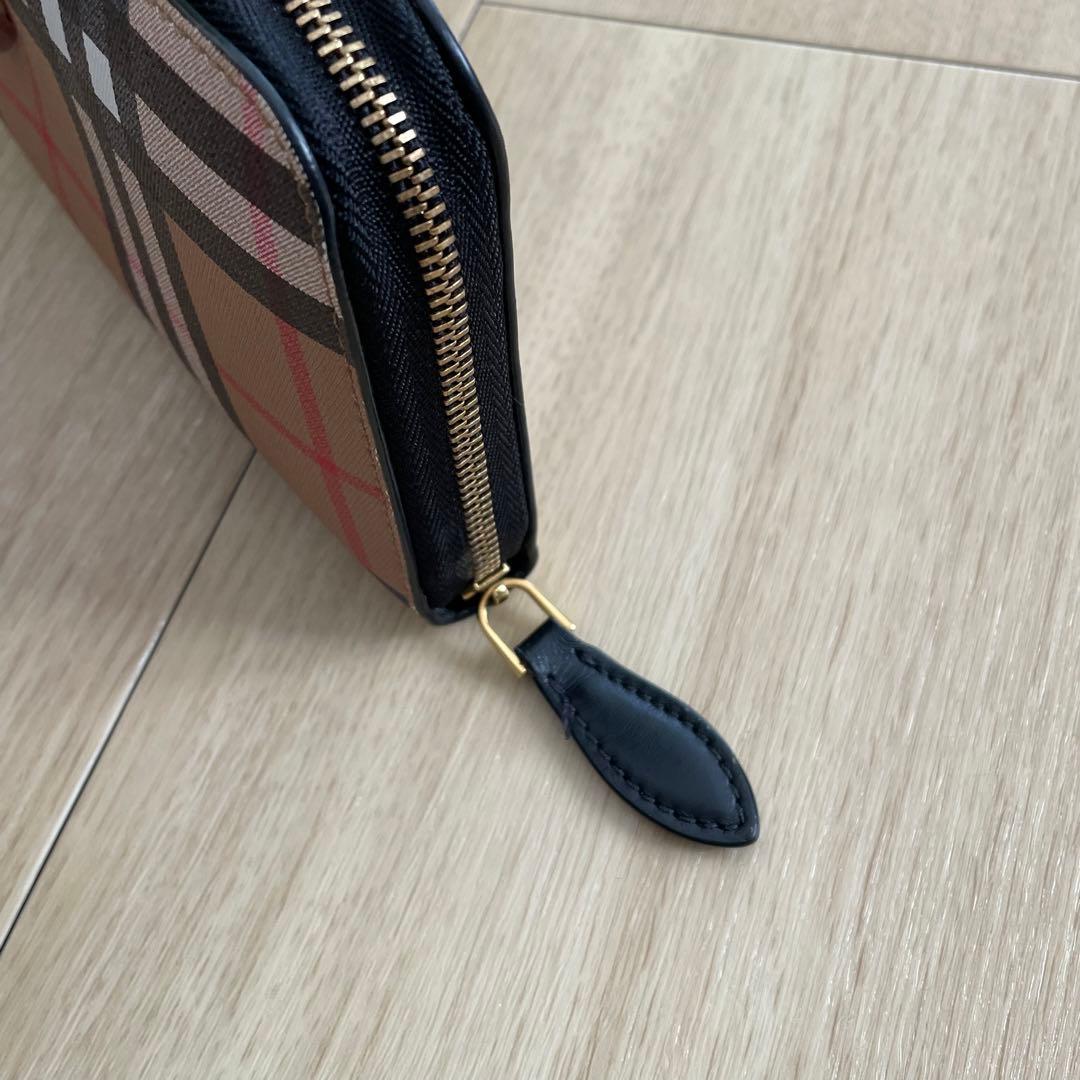 Burberry バーバリー 長財布 チェック