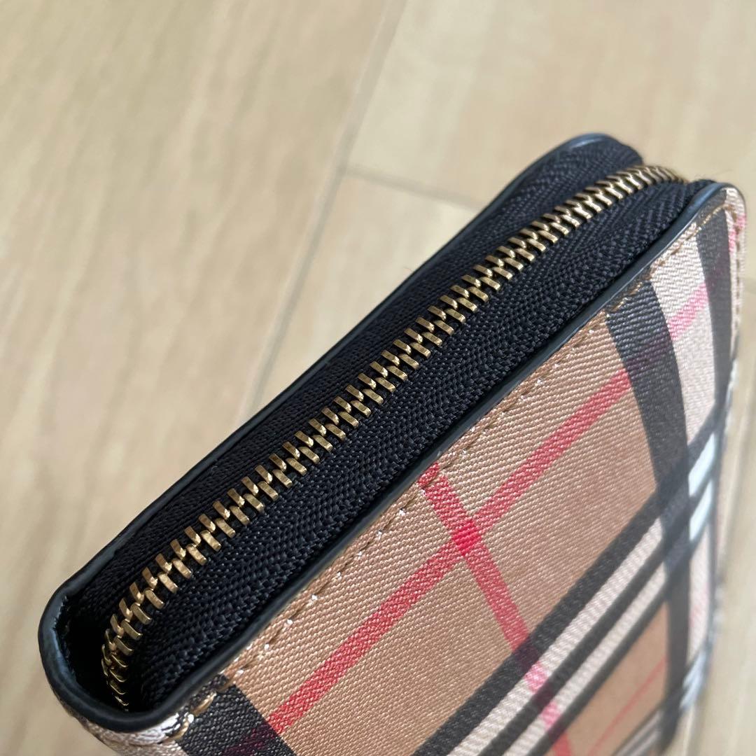Burberry バーバリー 長財布 チェック