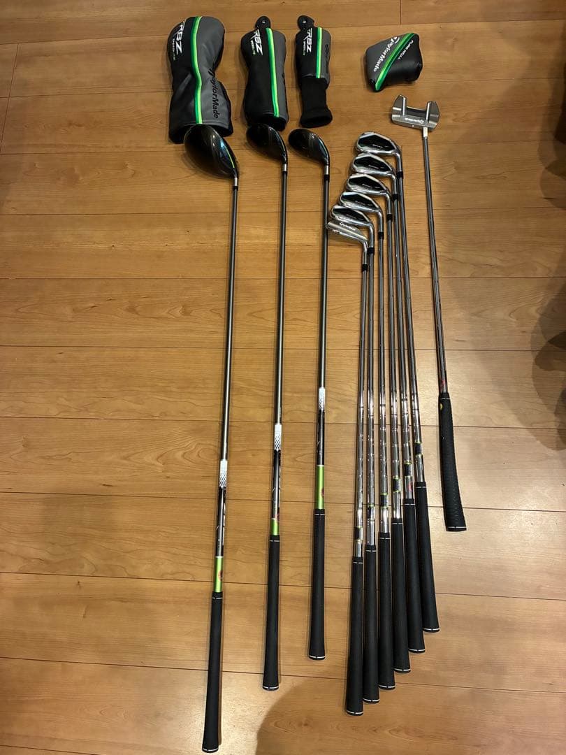 【美品】テーラーメイドRBZスピードライト メンズクラブ10本セットFLEX S