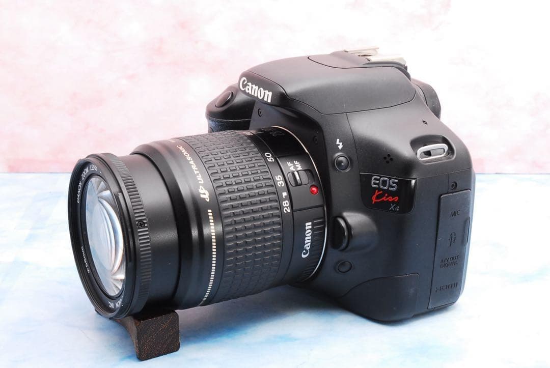 キャノン Kiss X4◎一眼レフカメラ◎バッグ付◎簡単操作◎初心者向け