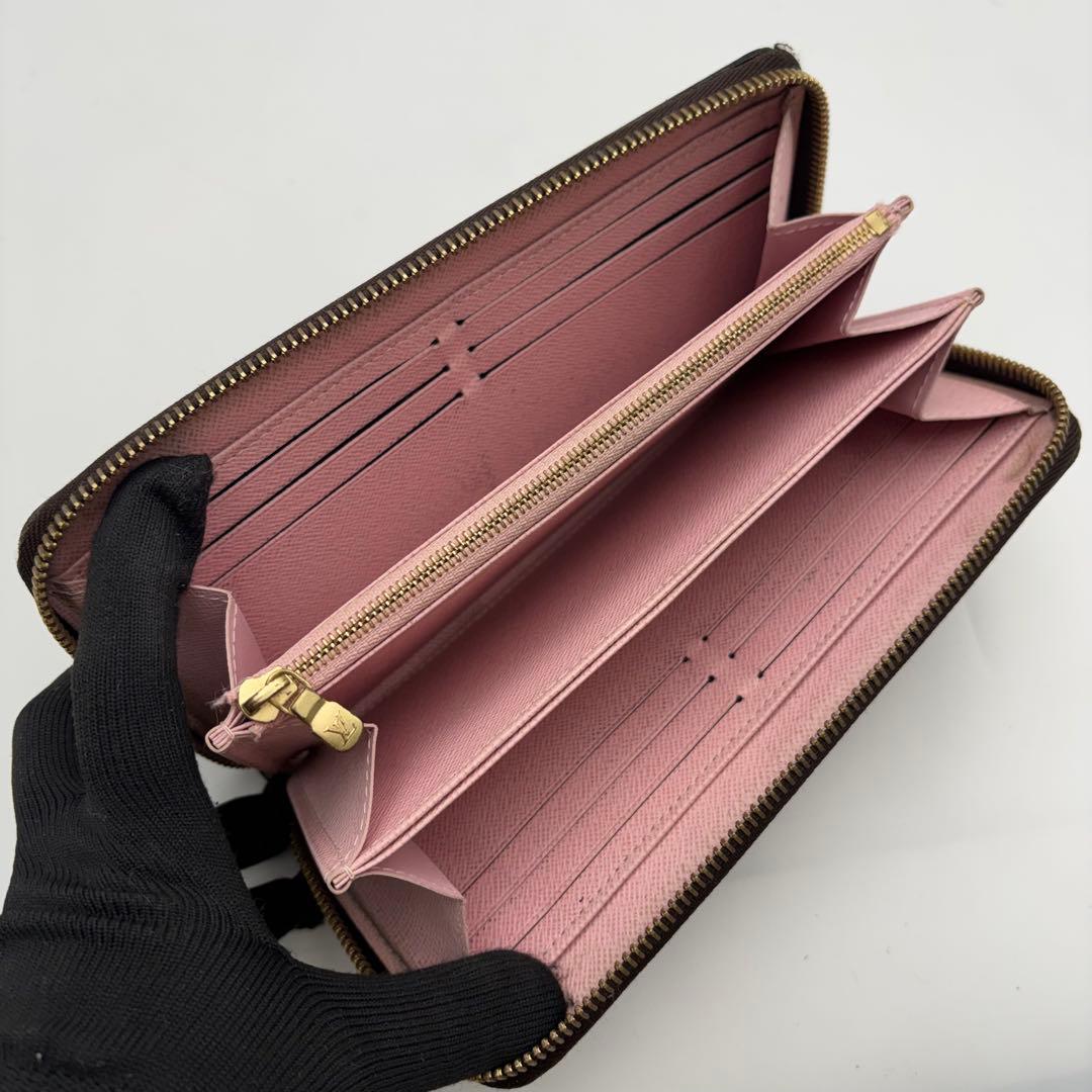 専用美品 ルイヴィトン ジッピーウォレット ローズバレリーヌ 長財布