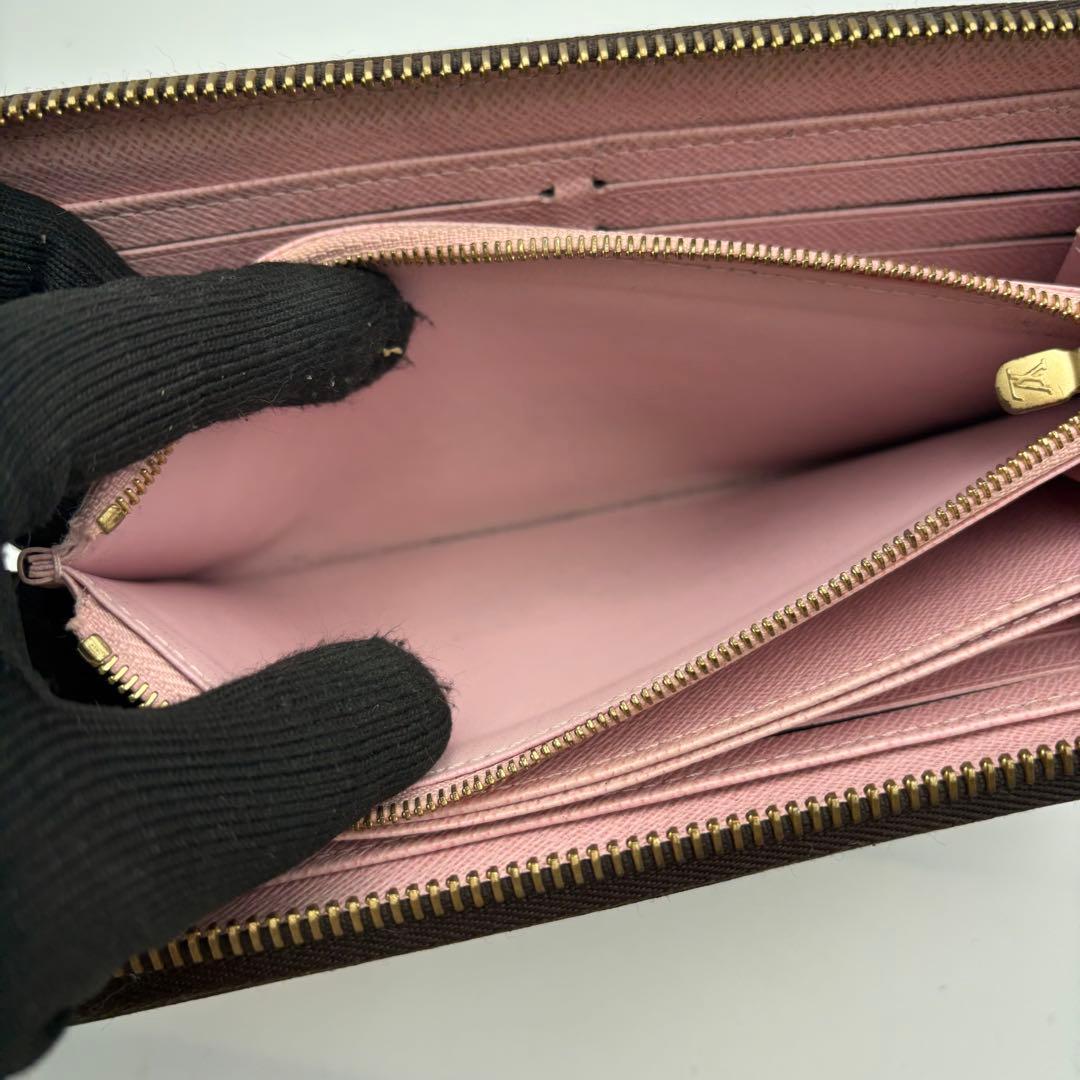 専用美品 ルイヴィトン ジッピーウォレット ローズバレリーヌ 長財布