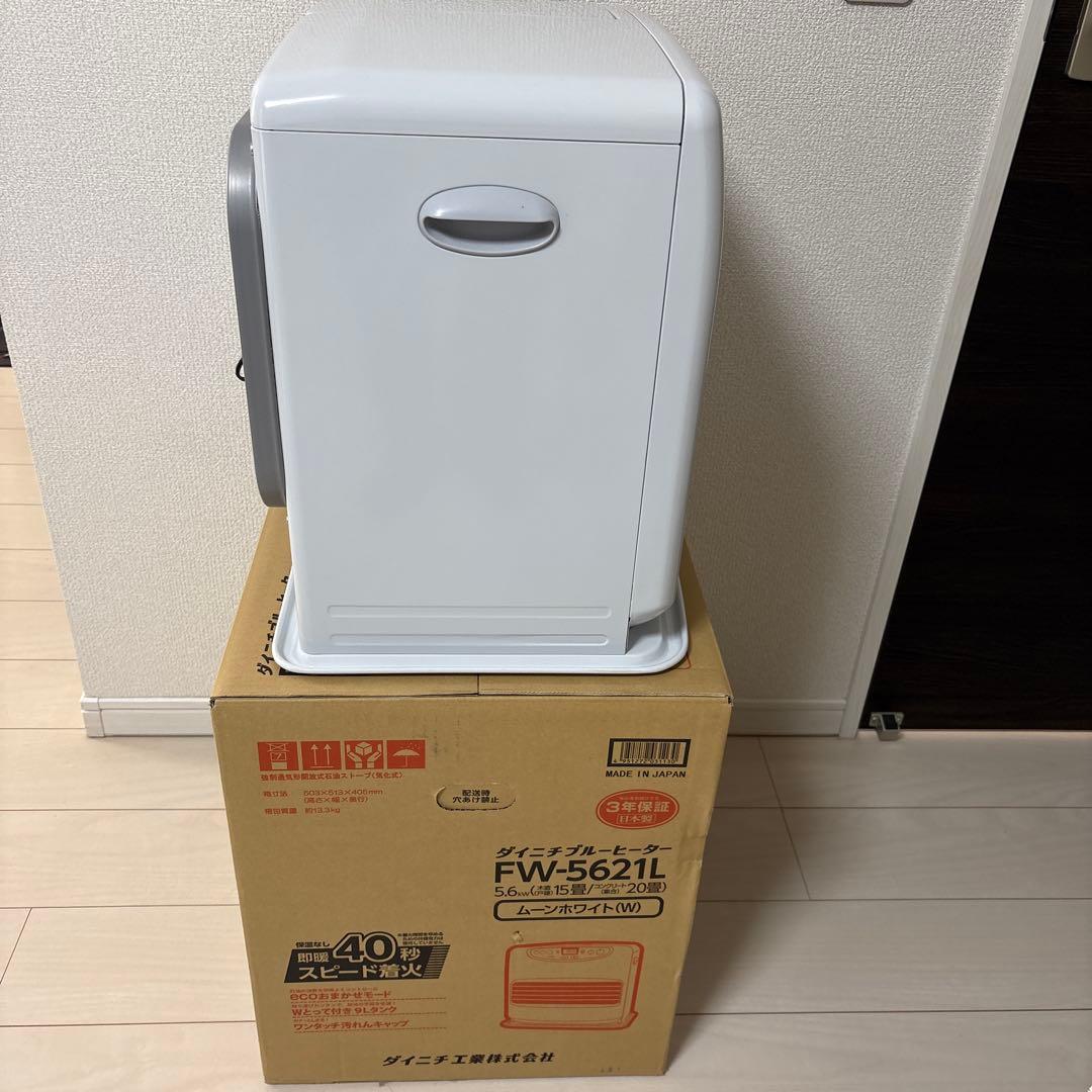 ダイニチ　石油ファンヒーター FW-5621L-W 15〜20畳